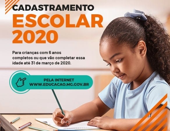 Norte de Minas - Prazo para Cadastro Escolar 2020 nesta semana