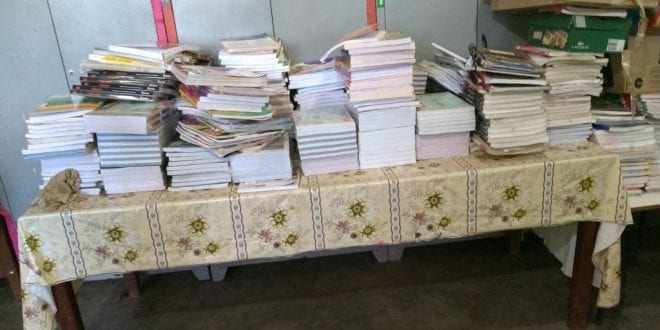 Os livros foram doados pelos cooperados