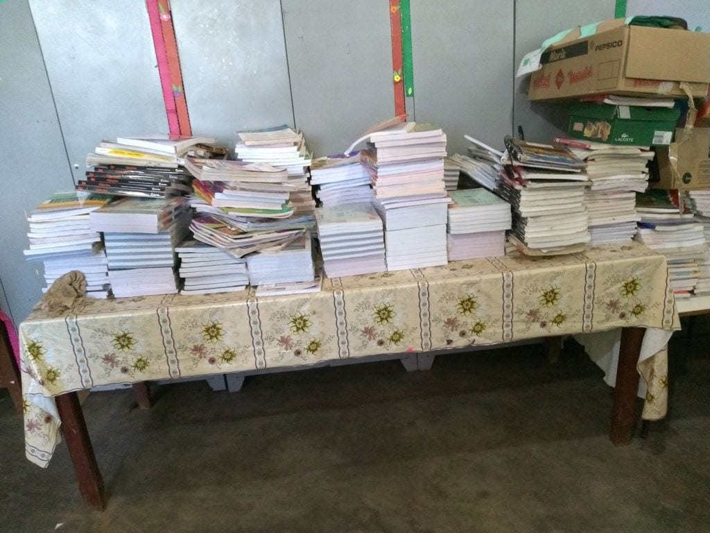 Os livros foram doados pelos cooperados
