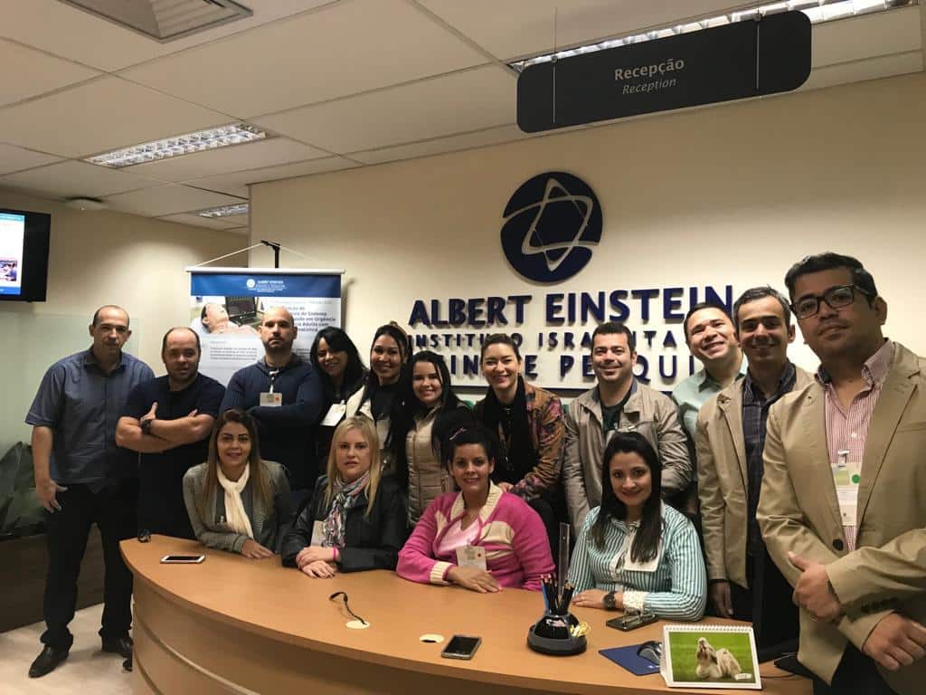 Norte de Minas - Profissionais do SAMU Macro Norte participam de curso no Hospital Albert Einstein