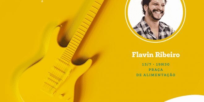 Montes Claros - Dia do Rock comemorado no Moc Shopping com show de Flavin Ribeiro