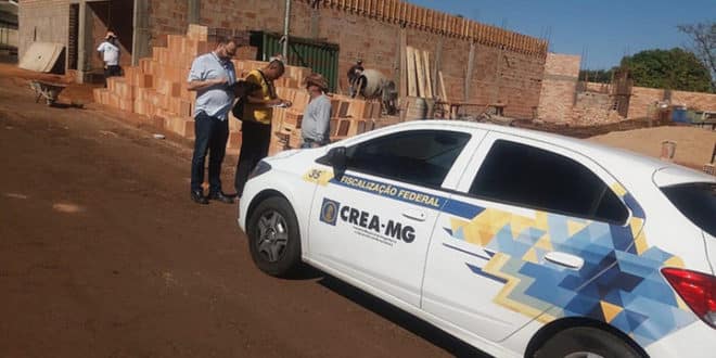 MG - Empresas e profissionais inabilitados são foco da fiscalização do Crea-MG no estado