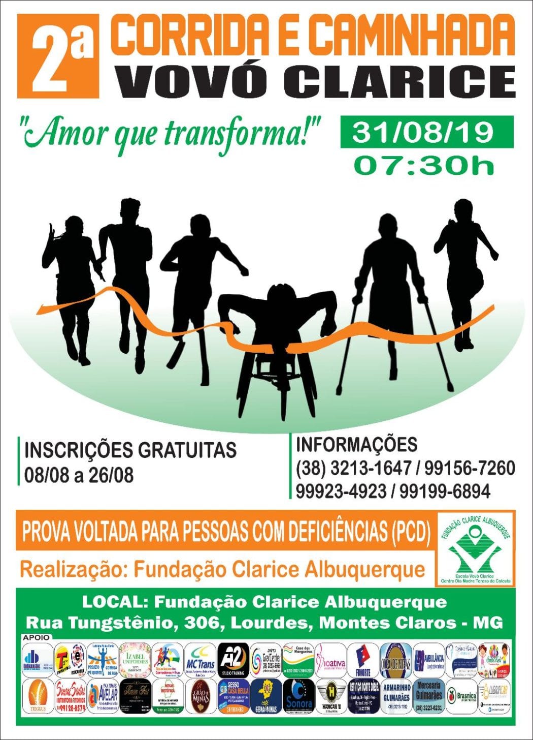 Montes Claros - 2ª Corrida e Caminhada Vovó Clarice