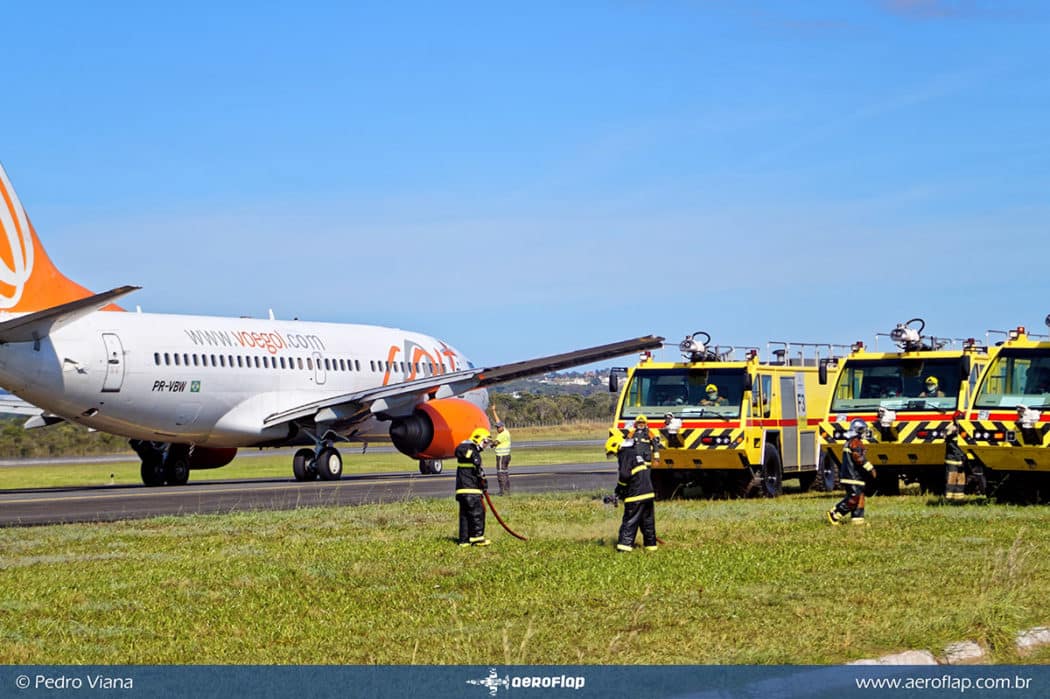 Montes Claros - Infraero capacita bombeiros de aeródromo em Montes Claros