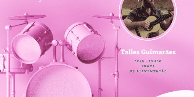 Montes Claros - Talles Guimarães é a atração no Música na Praça no Montes Claros Shopping
