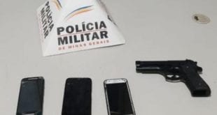 Norte de Minas - Homem é preso após roubo de Celulares em Várzea da Palma