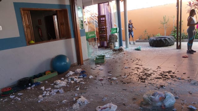 Montes Claros - Jovem invade uma academia em Montes Claros e destrói equipamentos e causa pânico no local