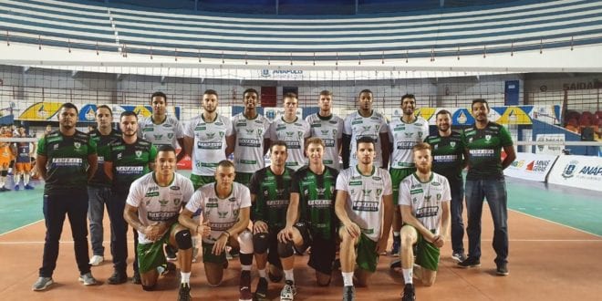 América Vôlei estreia com vitória sobre o Uberlândia no Campeonato Mineiro