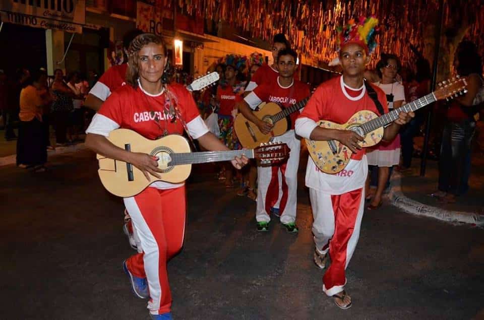 Montes Claros - Cacicona Socorro é a primeira mulher a comandar um grupo de Caboclinhos