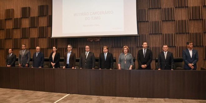 MG - TJMG divulga números de mutirão carcerário