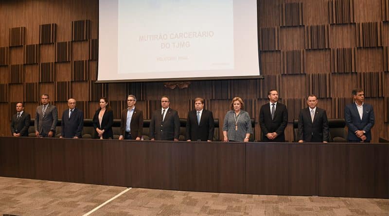 MG - TJMG divulga números de mutirão carcerário