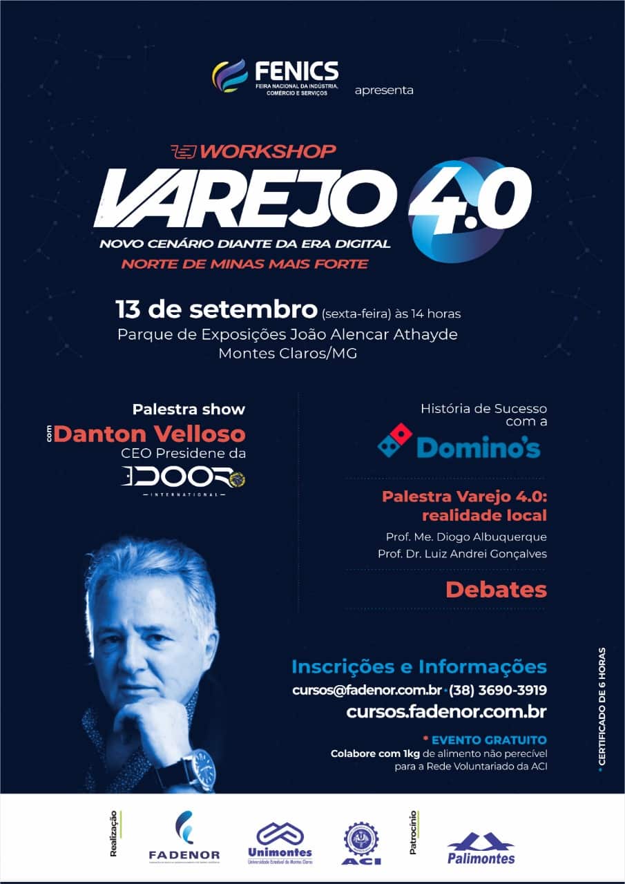 Montes Claros - Workshop Varejo 4.0 na programação da Fenics