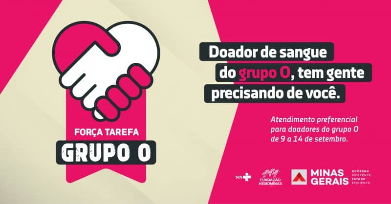 Montes Claros - Hemominas promove campanha Força Tarefa Grupo O