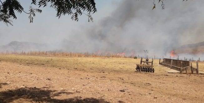 Norte de Minas - Incêndios castigam o Norte de Minas