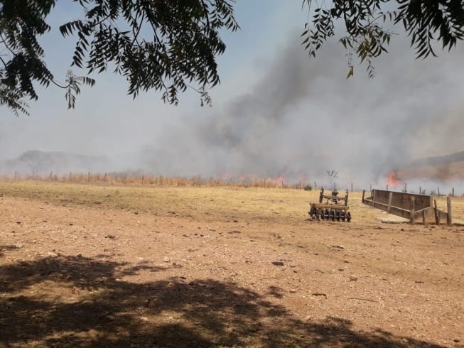 Norte de Minas - Incêndios castigam o Norte de Minas