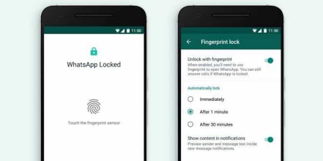 WhatsApp libera bloqueio do aplicativo por impressão digital; veja como fazer