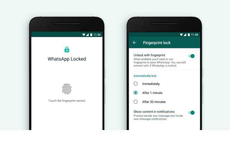 WhatsApp libera bloqueio do aplicativo por impressão digital; veja como fazer