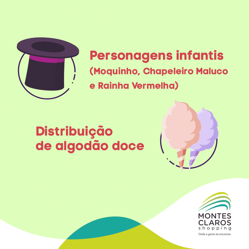 Montes Claros - Dia das Crianças no Montes Claros Shopping tem programação gratuita e muita diversão