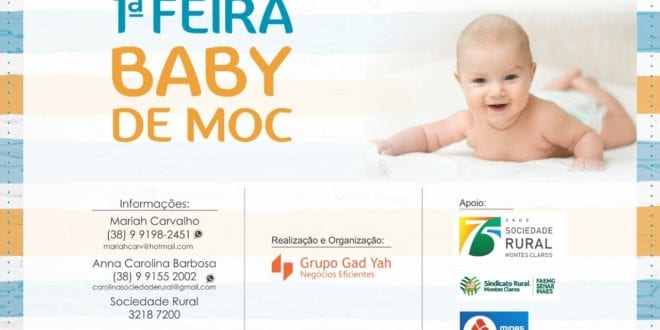 Montes Claros - Feira Baby de Montes Claros será realizada em outubro