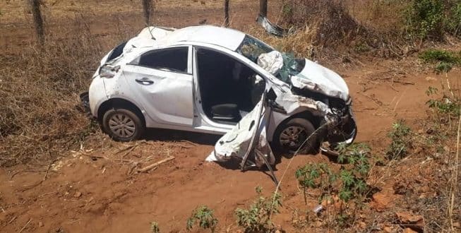 Norte de Minas - PM aposentado morre em acidente de carro no Norte de Minas