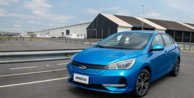 Motor - Chery lança primeiro elétrico nacional de série por R$ 160 mil