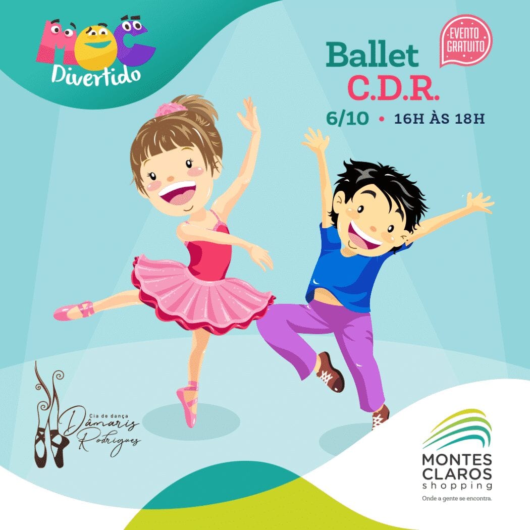 Montes Claros - Fim de semana com música na praça e aula de balé gratuita no Montes Claros Shopping