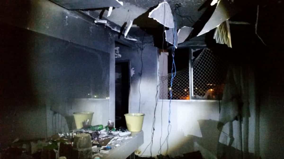 Montes Claros - Bombeiros atendem ocorrência de incêndio em apartamento no Belvedere