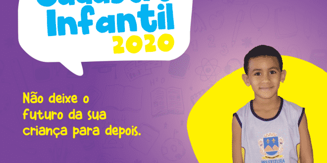 Montes Claros - Prefeitura de Montes Claros abre inscrições para o Cadastro de Vagas da Educação Infantil/2020