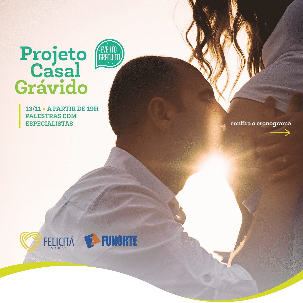 Montes Claros - Casal Grávido; Nesta quarta, dia 13, palestra gratuita no Montes Claros Shopping