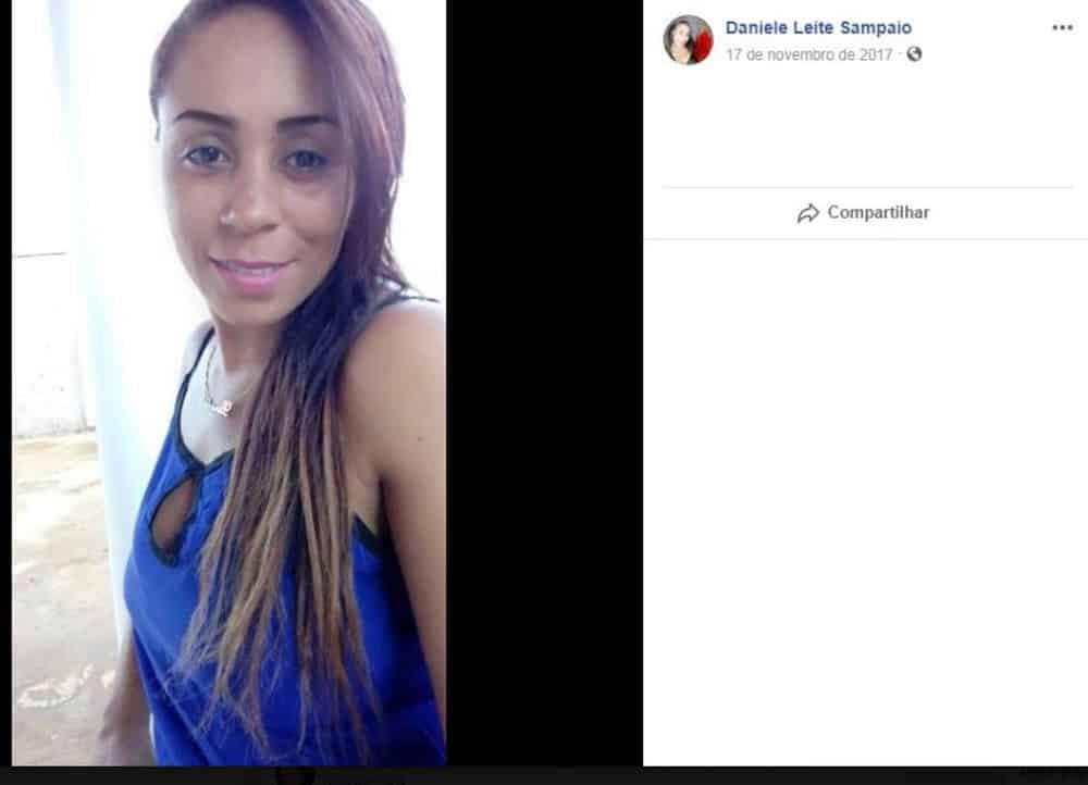 Danielle estava grávida de quatro meses e foi morta em frente à casa onde morava, no Bairro Nossa Senhora das Graças.