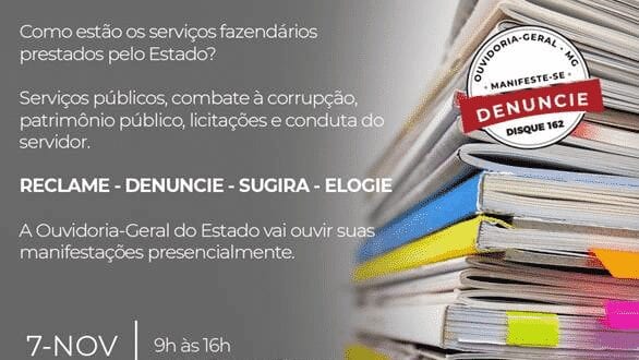 Montes Claros - Ouvidoria do Estado vai à Montes Claros ouvir às queixas da população