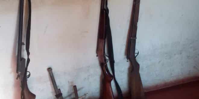Norte de Minas - PM apreende cinco armas no Norte de Minas