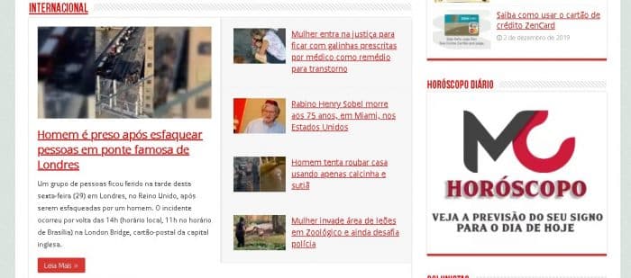 Novo horóscopo no Jornal Montes Claros