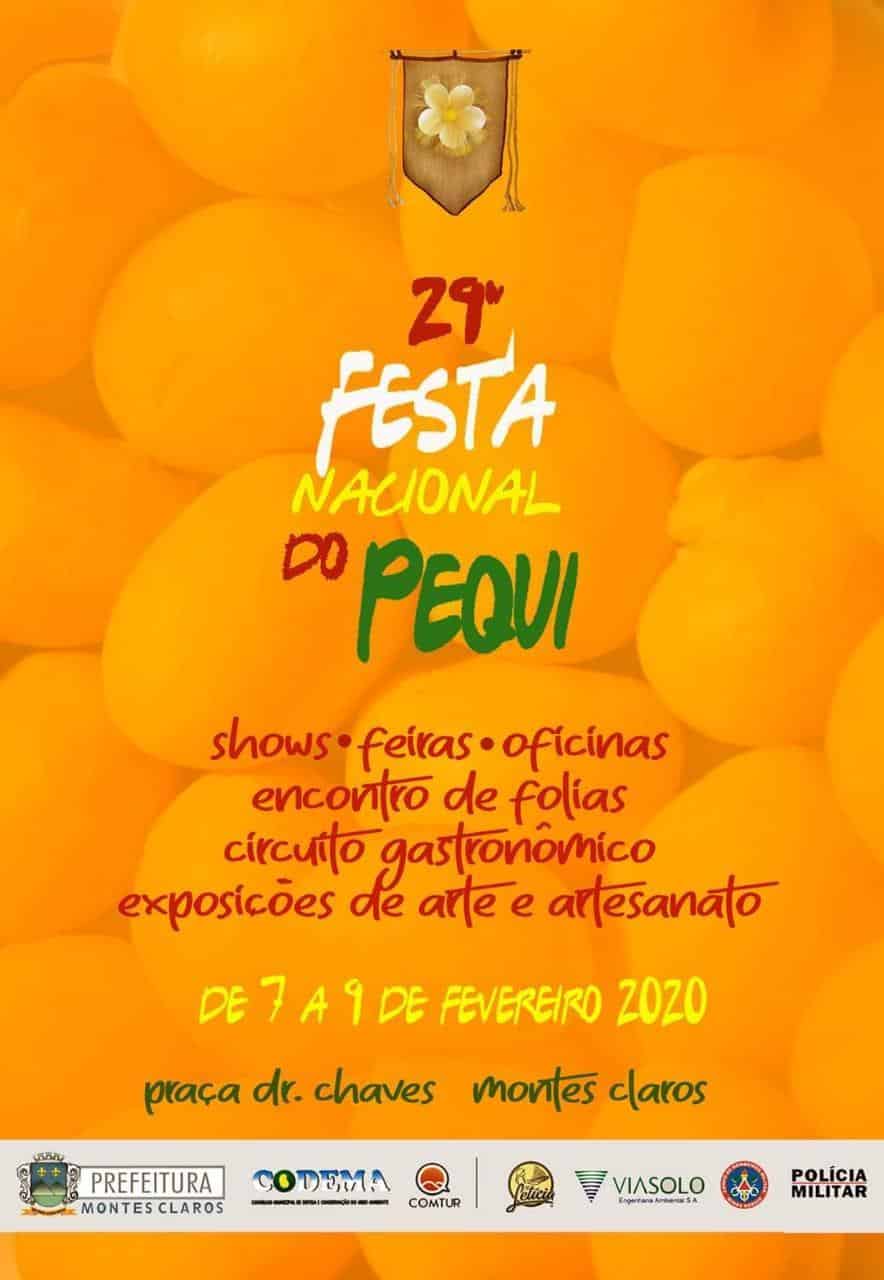 Montes Claros - 29ª Festa Nacional do Pequi; Confira aqui a programação