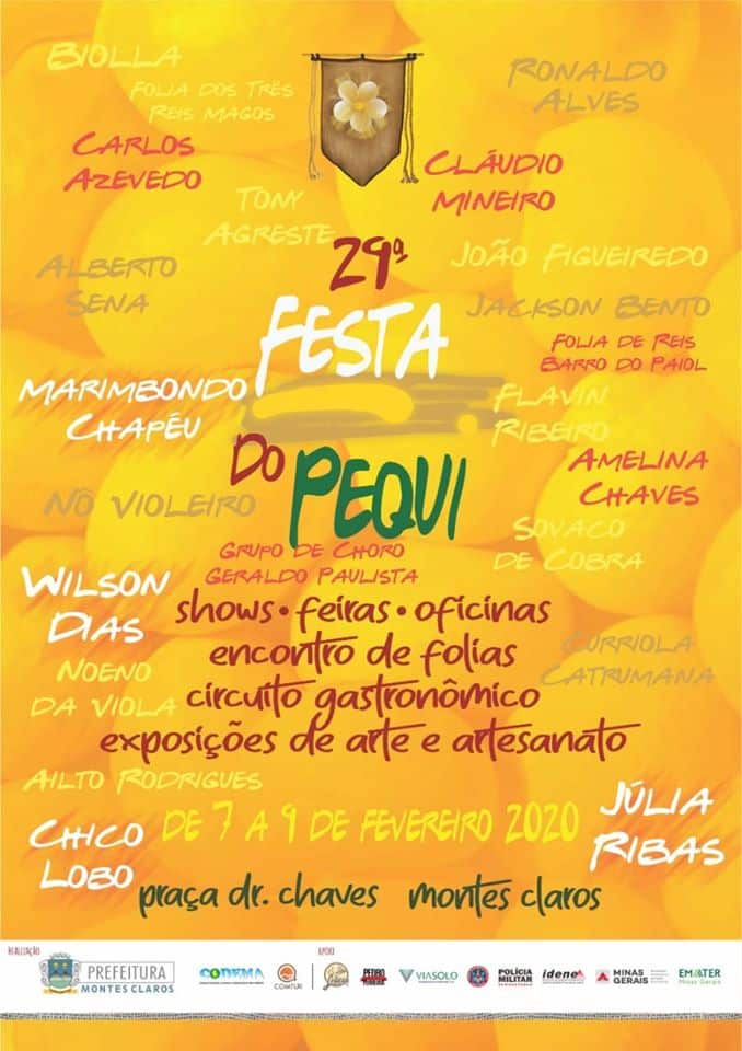 Montes Claros - Diversas atrações da 29º Festa Nacional do Pequi; confira