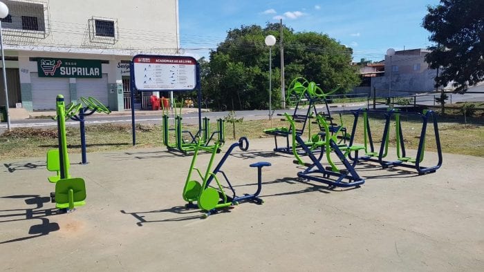 Montes Claros - A cidade de Montes Claros ganha várias academias ao ar livre
