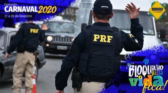 Carnaval 2020 – PRF MG divulga balanço estadual