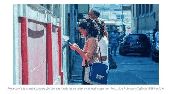 Coronavírus - Censo Demográfico é adiado para 2021; coleta do IPCA e da PNAD Contínua é suspensa