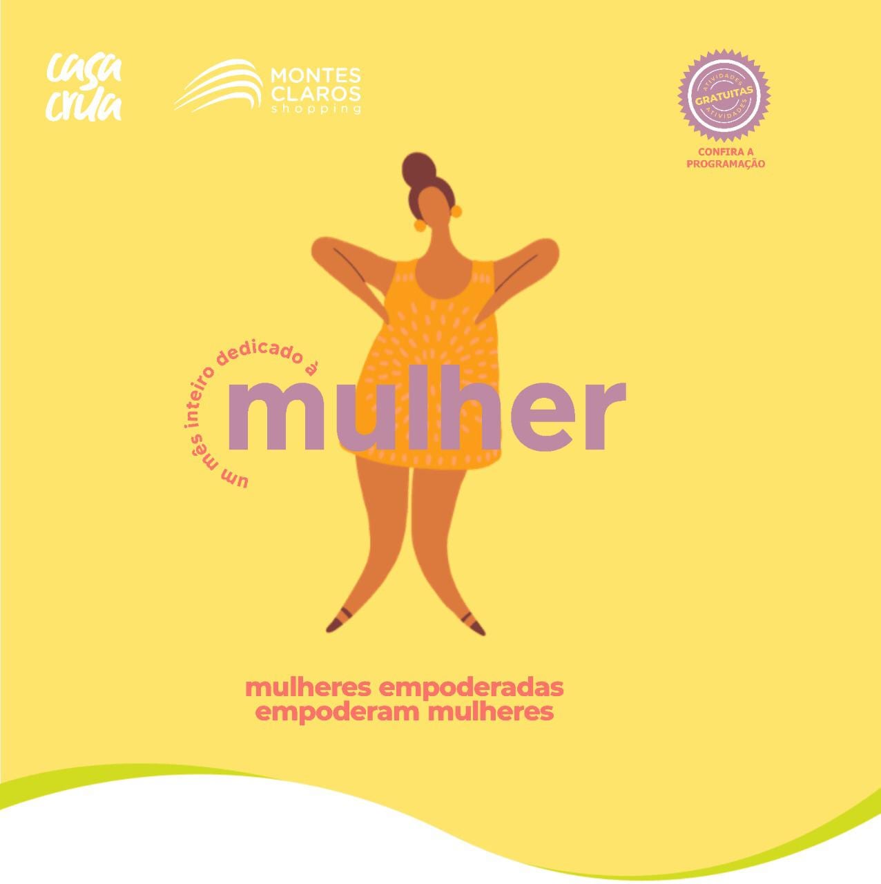 Montes Claros - Um mês inteiro dedicado às mulheres no Montes Claros Shopping