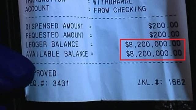 Americano vai sacar benefício social e descobre que tem R$ 43 milhões na conta