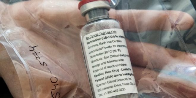 Covid-19 - Remdesivir é promissor, diz pesquisador brasileiro nos EUA