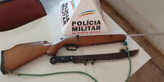 Norte de Minas - Homem é preso após atirar no próprio pai no Norte de Minas