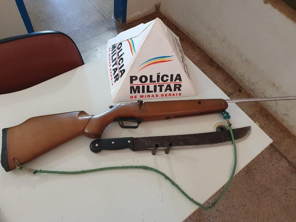 Norte de Minas - Homem é preso após atirar no próprio pai no Norte de Minas