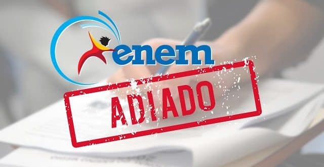 Ministério da Educação adia o Enem 2020