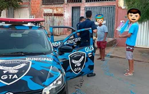 Montes Claros - Guarda Municipal de Montes Claros apreendeu em diversos pontos da cidade, menores utilizando linha Chilena e Cerol