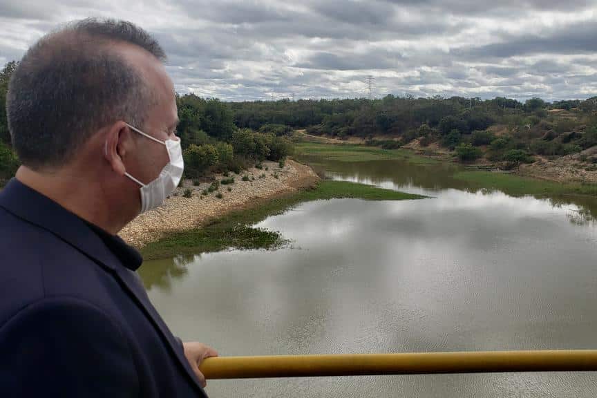 Como novo ministro do Desenvolvimento Regional, Rogério Marinho, fez nesta sexta-feira (19) sua primeira visita ao Norte de Minas