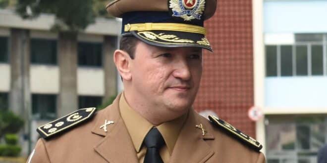 Coronel Helbert Figueiró de Lourdes, ex-comandante da PM em Minas Gerais