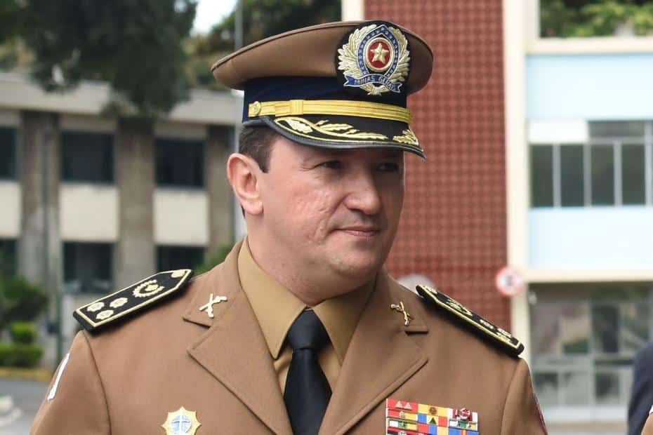 Coronel Helbert Figueiró de Lourdes, ex-comandante da PM em Minas Gerais