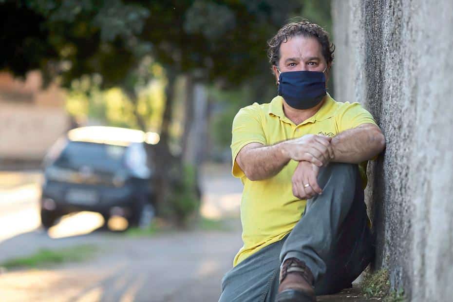 Marcelo de Lima Rodrigues teve que demitir seis funcionários e fechar um de dois restaurantes -  Foto: Ramon Bitencourt - O TEMPO