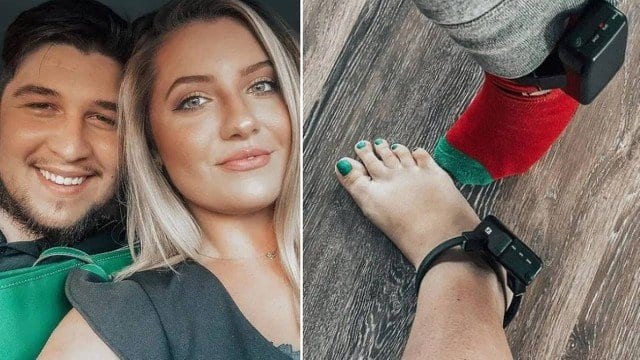 Mulher testa positivo para Covid-19 e é obrigada a usar tornozeleira eletrônica para não sair de casa